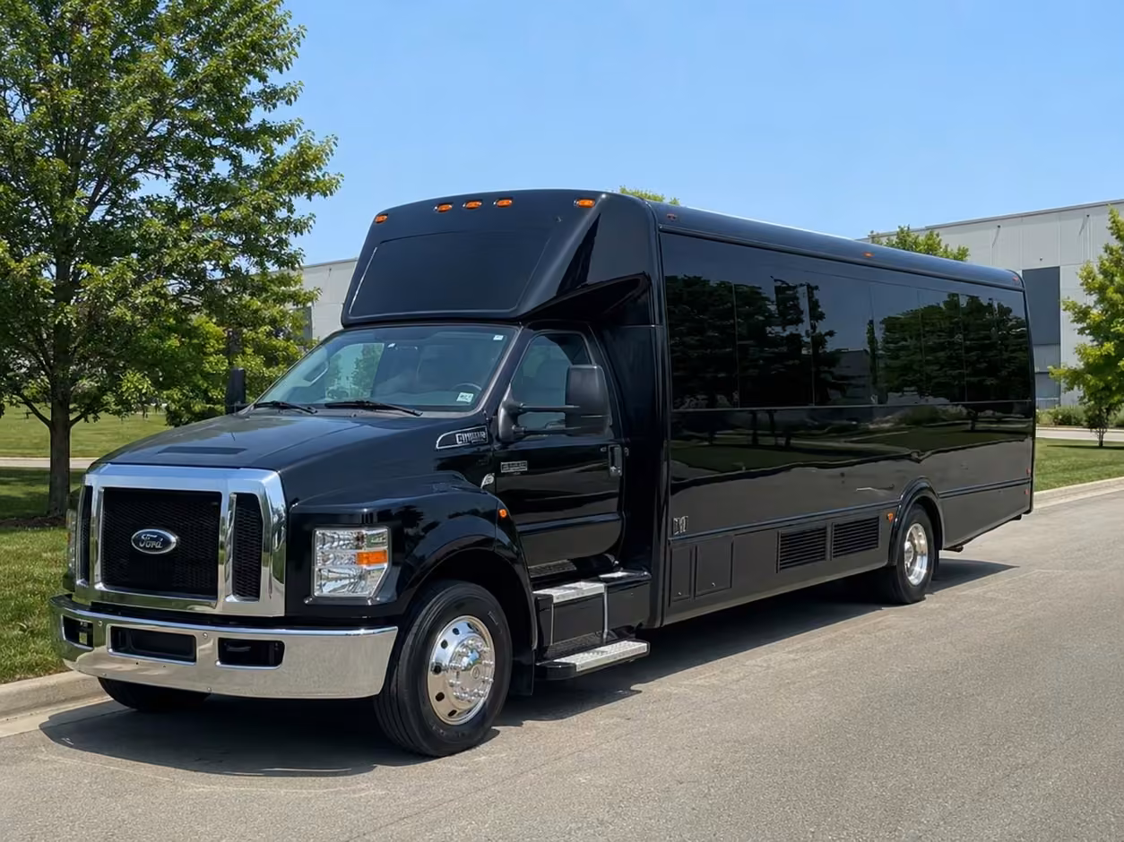 28 passenger party bus