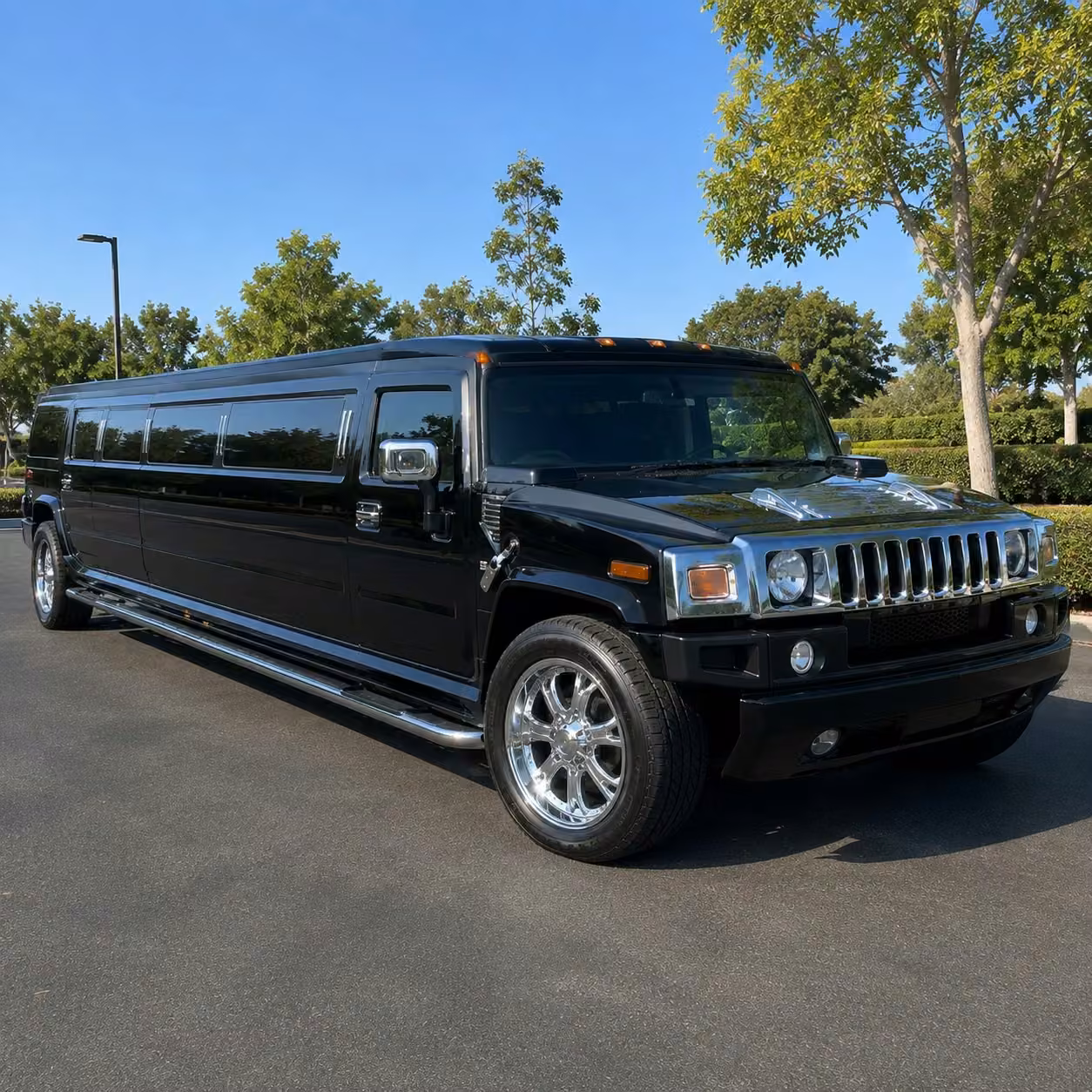 hummer limo exterior